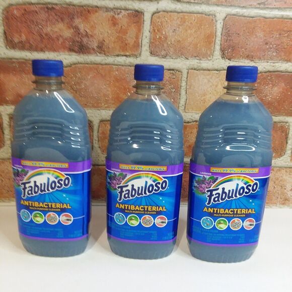Fabuloso Lavender Antibacterial Multi-purpose Cleaner 16.9oz‎ x3 (Lot of 3) - Picture 5 of 5